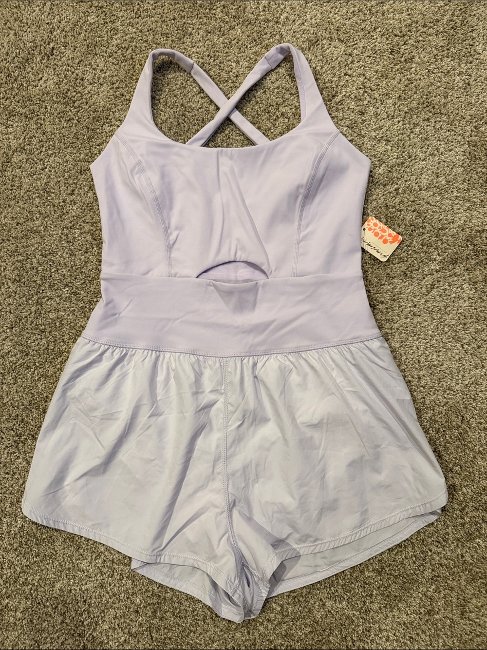 FP Movement Righteous Runsie, NWT, Medium, Lavender Shadow